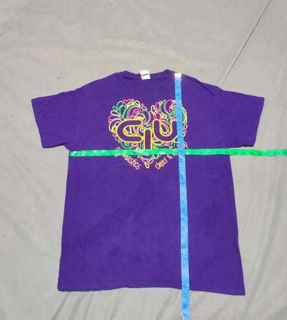 Gildan Men Cotton Purple T Shirt M – Preloved Labels (view 4)