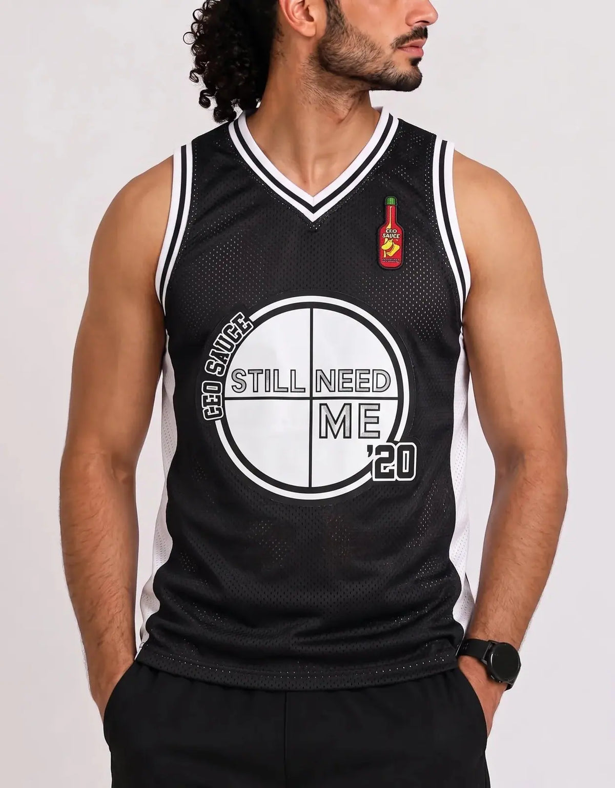 Horub Men Sport Black Vest T Shirt M – Preloved Labels