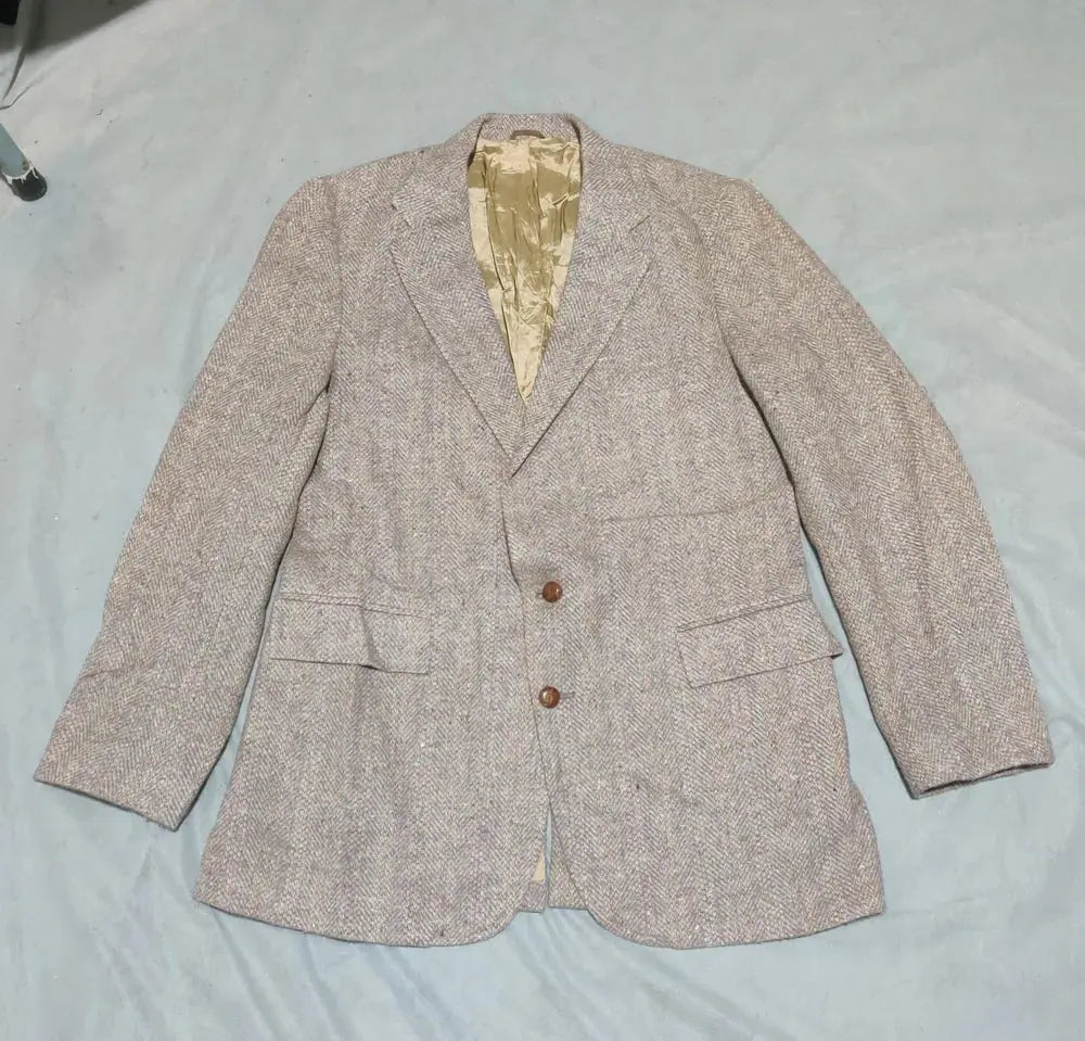 Tailored Classics Men Wool Cream Coat M – Preloved Labels (view 2)