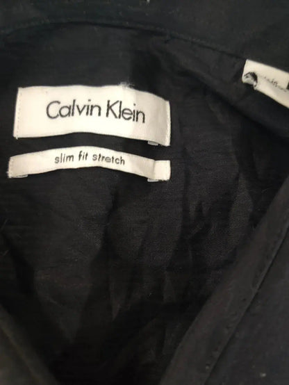 Calvin Klein Men Cotton Black Shirt XL – Preloved Labels (view 3)