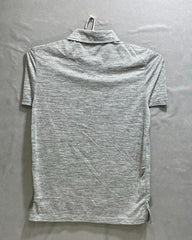 32 Cool Grey Polyester Sport Polo T Shirt For Men S - Preloved Labels