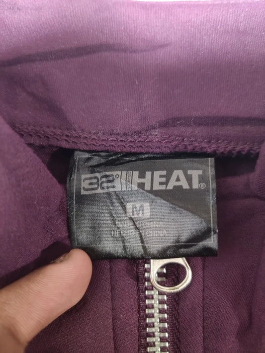 32 Heat Women Polyester Purple Zipper M – Preloved Labels (view 2)