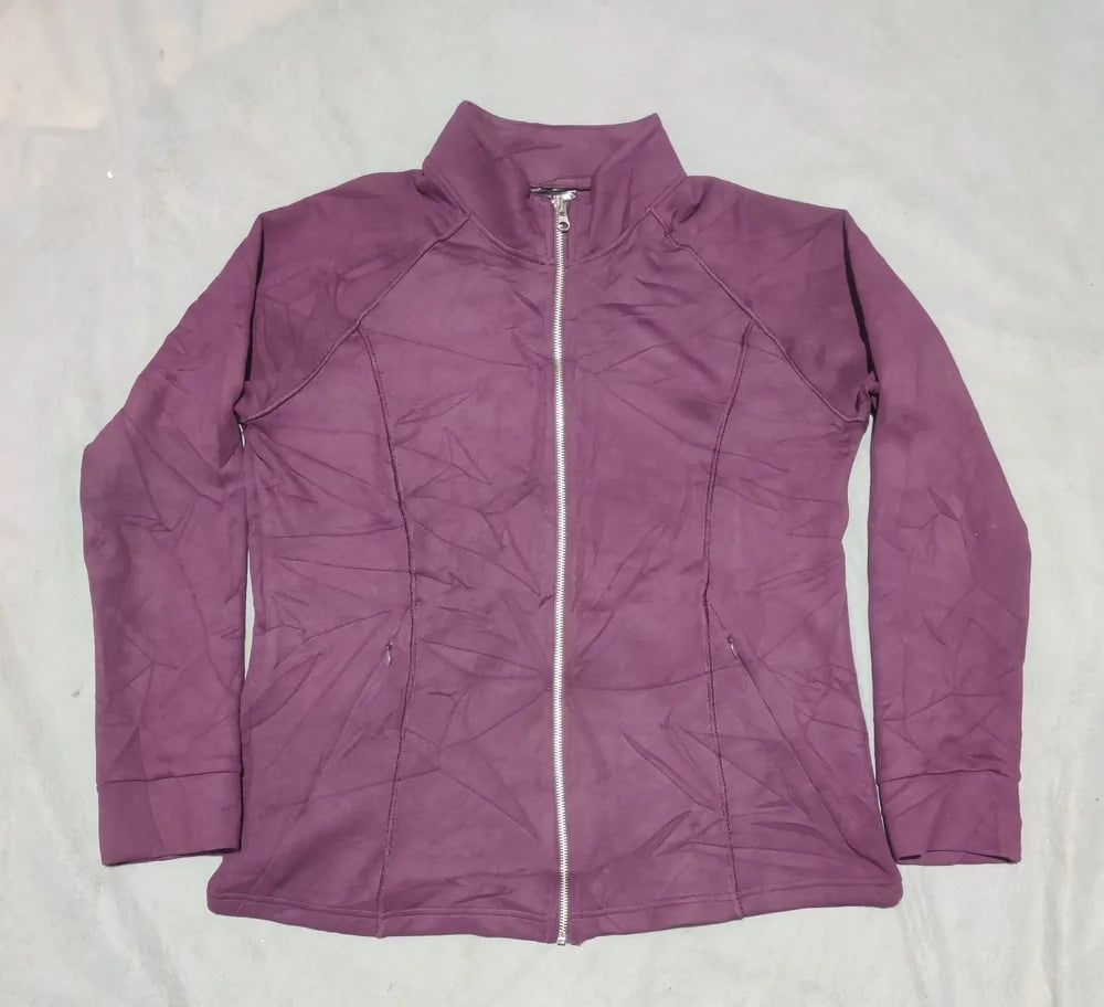 32 Heat Women Polyester Purple Zipper M – Preloved Labels (view 3)