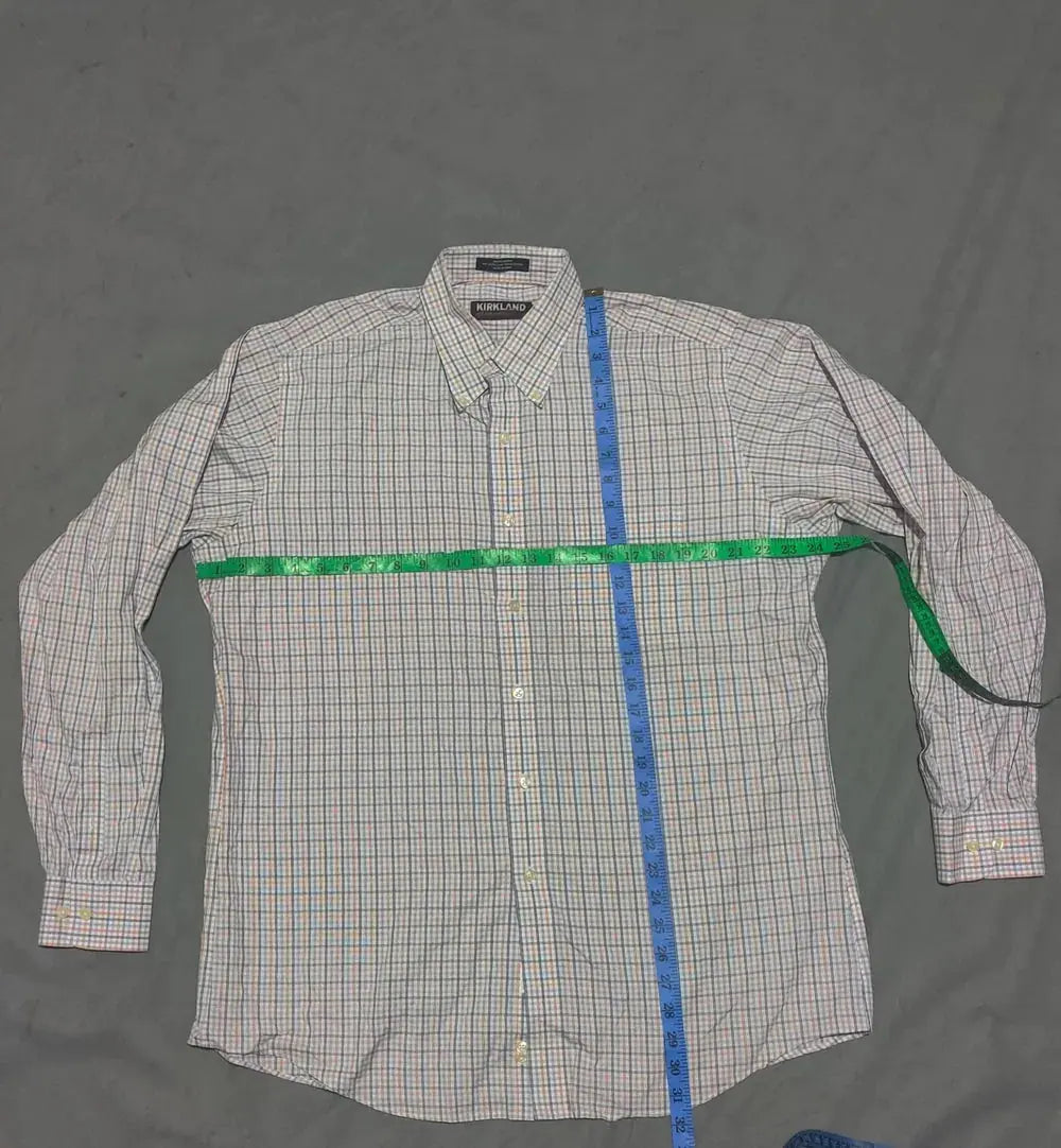 Kirkland Men Cotton Orange Shirt L – Preloved Labels (view 4)