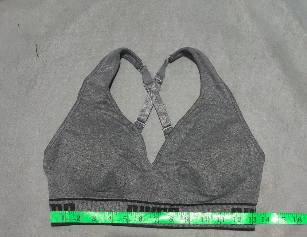 Puma Women Gray Sport Bra M – Preloved Labels (view 4)