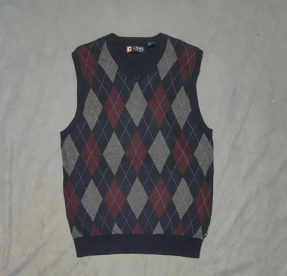 Chaps Men Cotton Blue Sweater M – Preloved Labels (view 2)