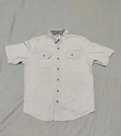 Wrangler Men Cotton Gray Shirt M – Preloved Labels (view 2)