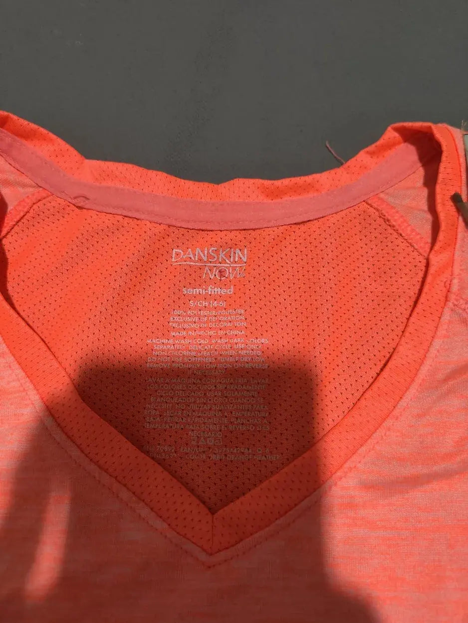 Danskin Women Sport Orange T Shirt S – Preloved Labels (view 3)