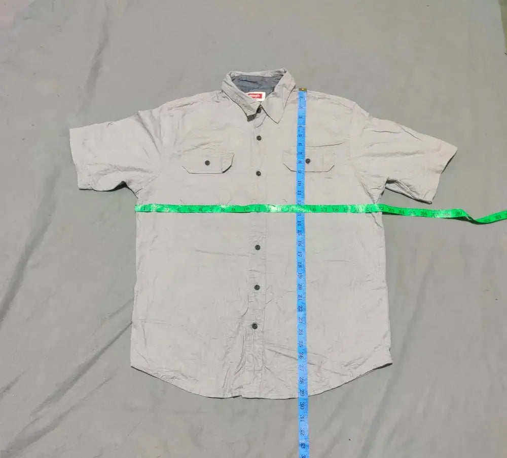 Wrangler Men Cotton Gray Shirt M – Preloved Labels (view 4)