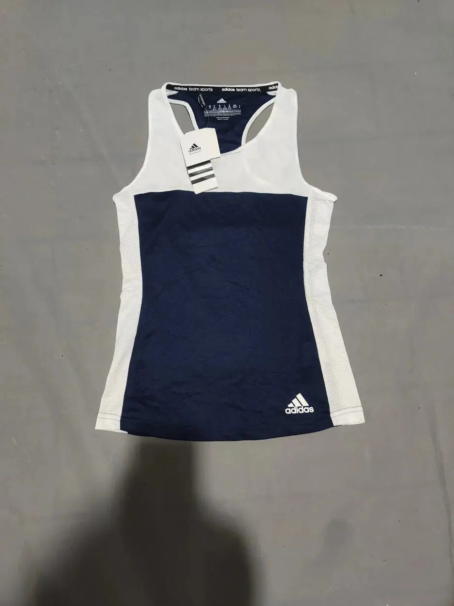 Adidas Women White Sport T Shirt – Preloved Labels (view 2)