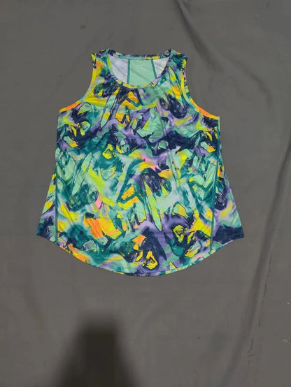 Tek Gear Women Sport Green Vest T Shirt L – Preloved Labels (view 2)
