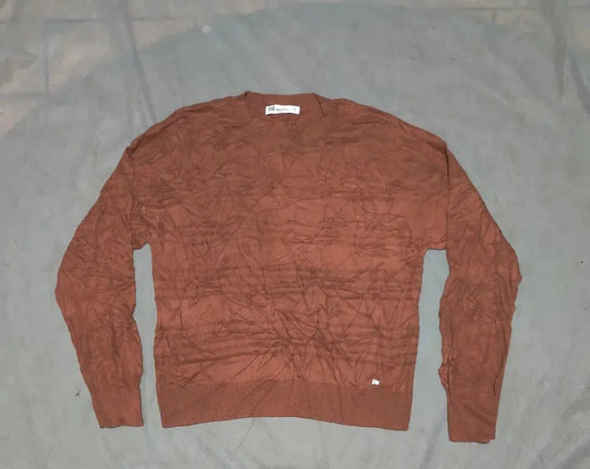 Fig Women Acrylic Brown Sweater S – Preloved Labels (view 2)