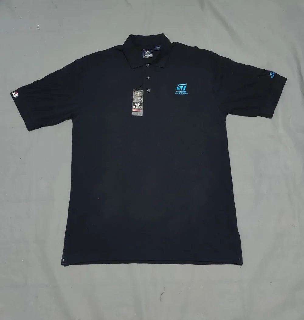 4 Head Men Sport Black Polo T Shirt M – Preloved Labels (view 2)