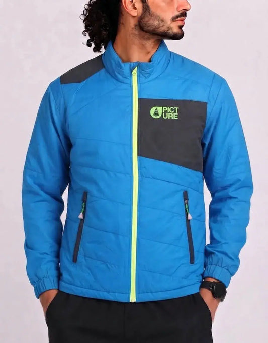 Pict Ure Men Blue Puffer Jacket – Preloved Labels