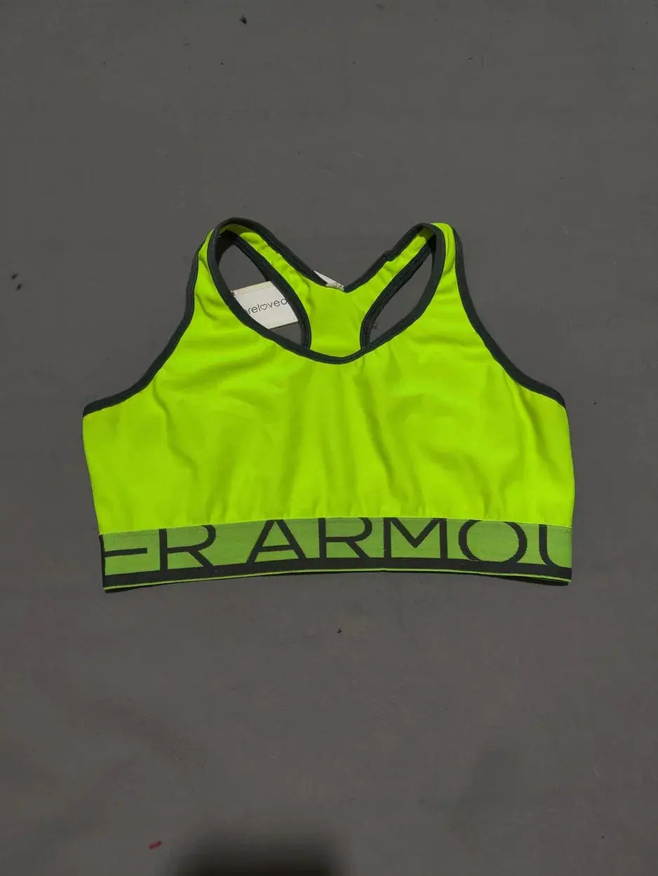 Under Armour Women Green Sport Bra – Preloved Labels (view 2)