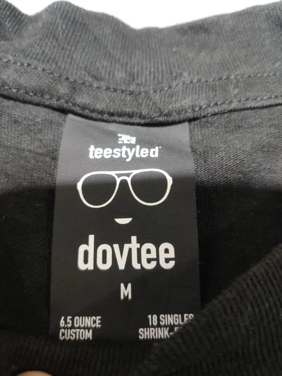 Teestyled Men Cotton Black T Shirt M – Preloved Labels (view 3)