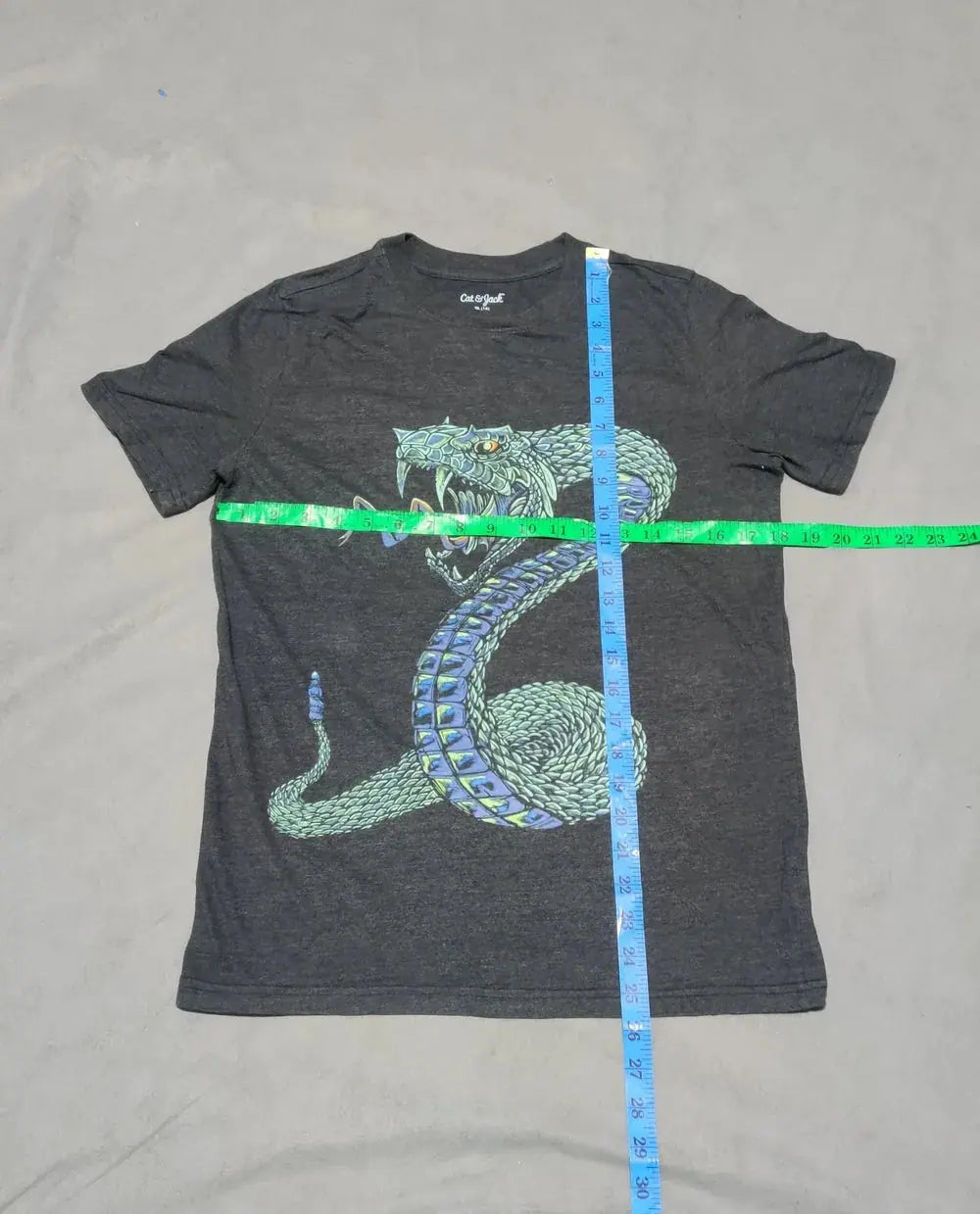 Cat & Jack Men Cotton Gray T Shirt XL – Preloved Labels (view 4)