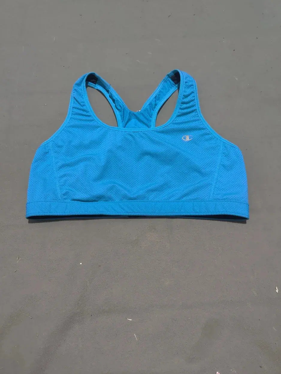 Champion Women Blue Sport Bra – Preloved Labels (view 2)