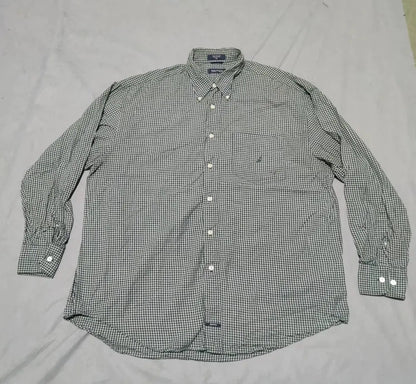 Nautica Men Cotton Green Shirt XL – Preloved Labels (view 2)