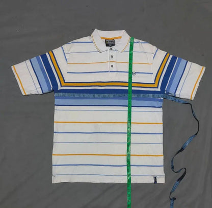 South Pole Men White Cotton Polo T Shirt XL – Preloved Labels (view 4)