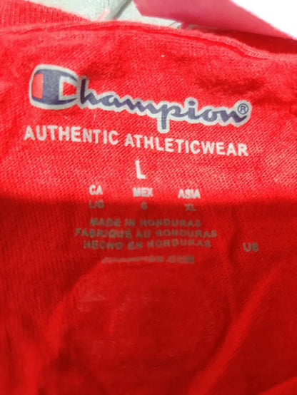Champion Men Cotton Red Vest T Shirt L – Preloved Labels (view 3)