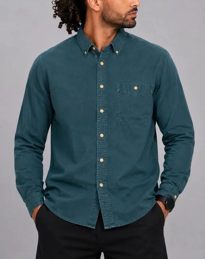 Lee Men Cotton Green Shirt L – Preloved Labels