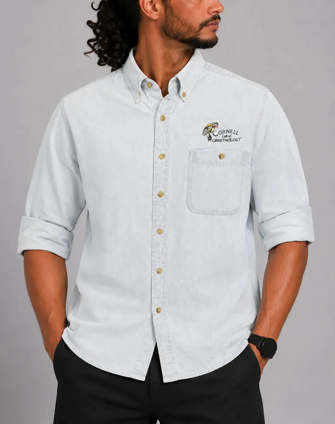 Lee Men Denim Blue Shirt M – Preloved Labels