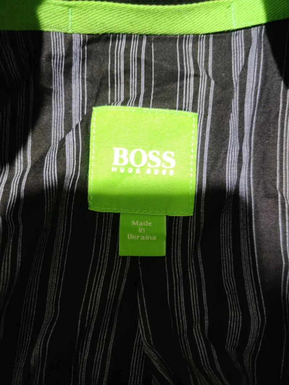 Hugo Boss  Men Cotton Black Coat M – Preloved Labels (view 3)