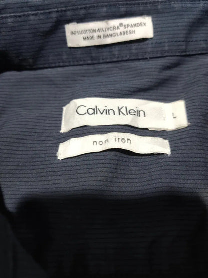 Calvin Klein Men Cotton Gray Shirt L – Preloved Labels (view 3)