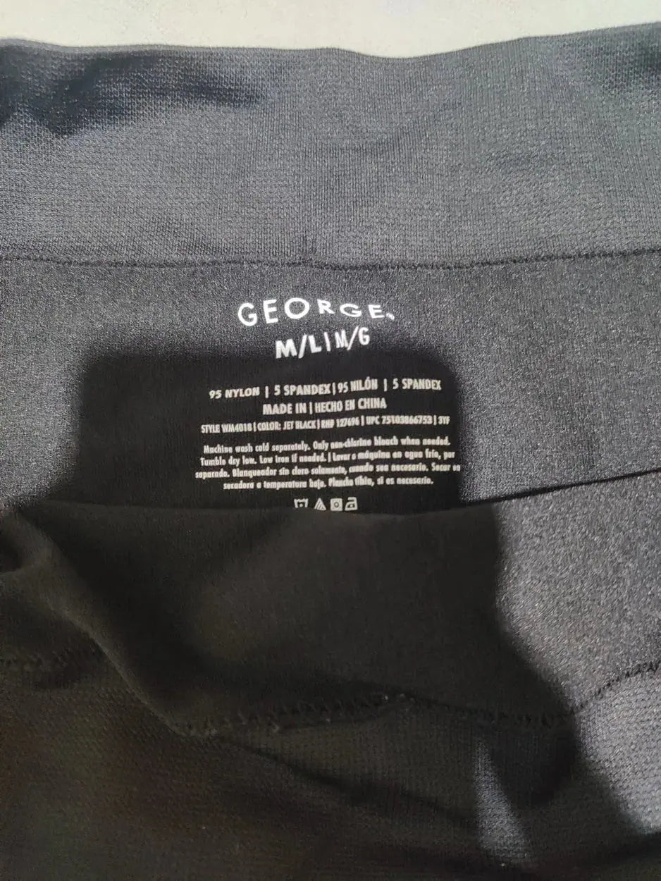 George Women Black Sport Tights – Preloved Labels (view 3)