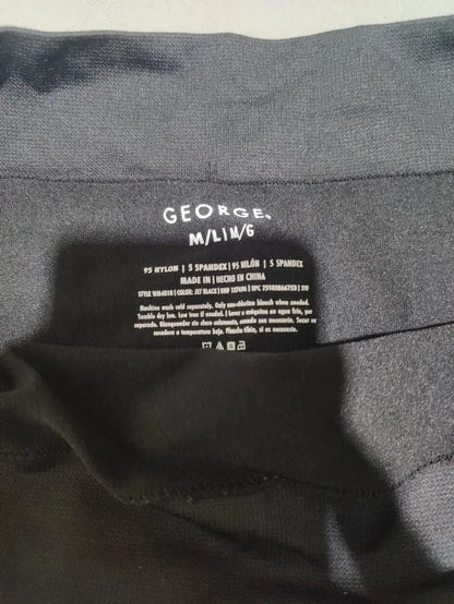 George Women Black Sport Tights – Preloved Labels (view 3)