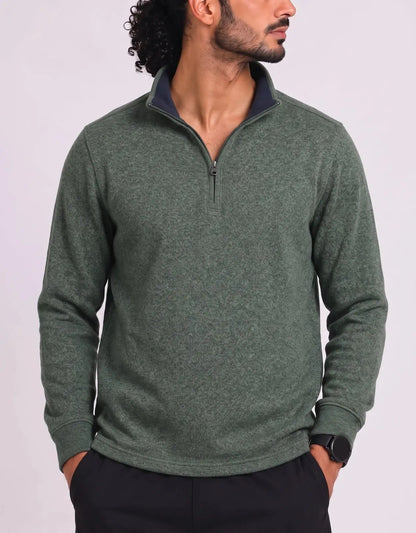 Izod Men Cotton Fleece Green Sweatshirt M – Preloved Labels