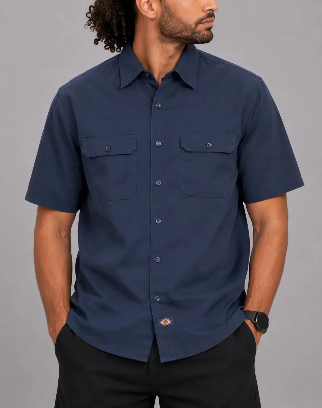 Dickies Men Cotton Blue Shirt XL – Preloved Labels