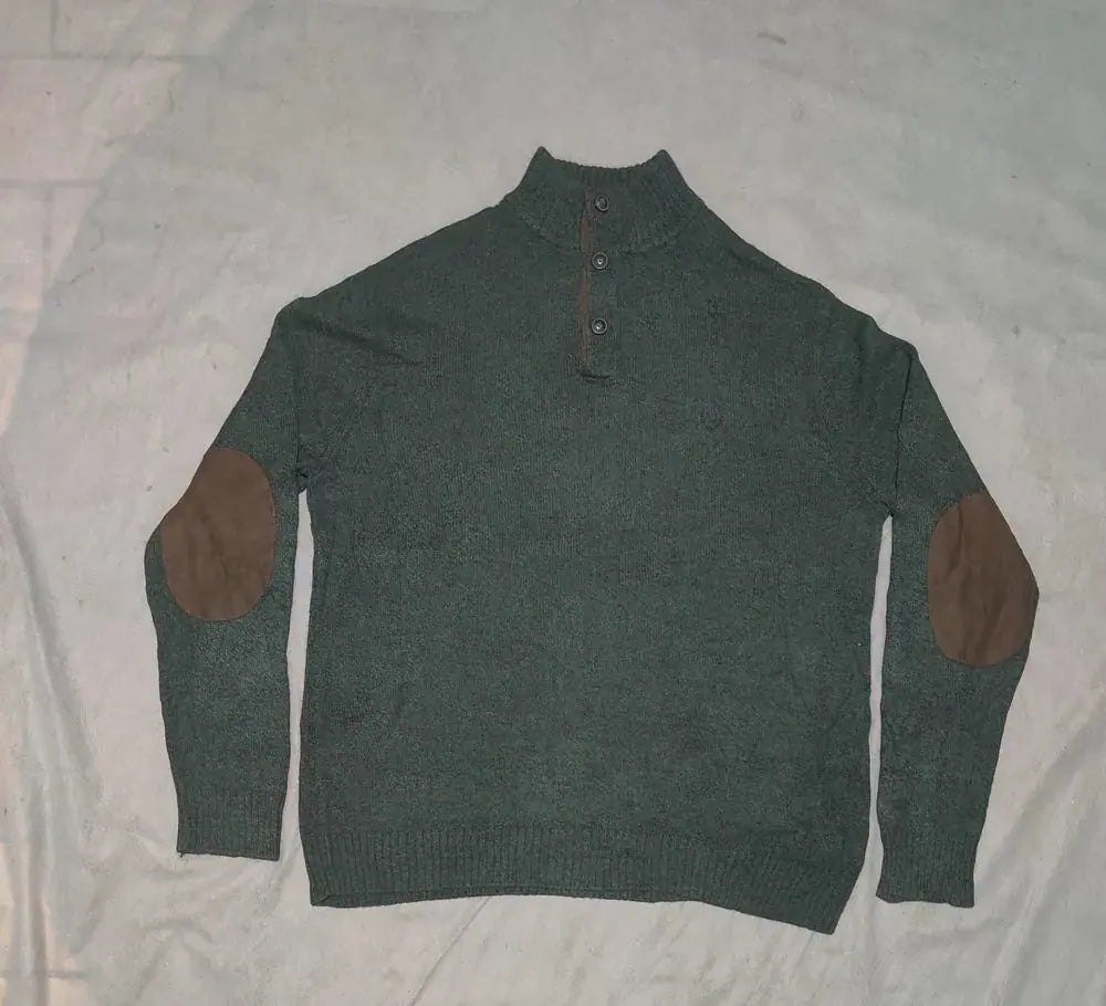 Chaps Men Wool Green Sweater L – Preloved Labels (view 2)