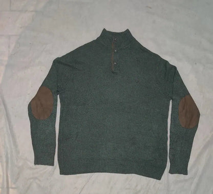 Chaps Men Wool Green Sweater L – Preloved Labels (view 2)