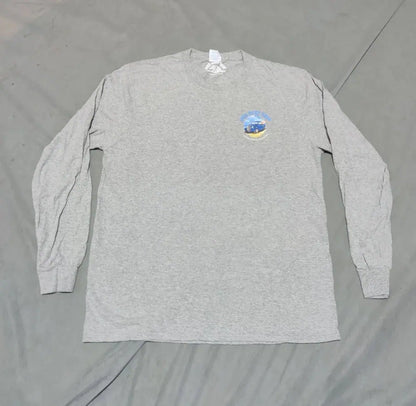 Joes Surf Shop Men Cotton Gray T Shirt – Preloved Labels (view 4)
