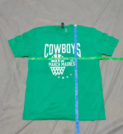 Gildan Men Cotton Green T Shirt L – Preloved Labels (view 4)