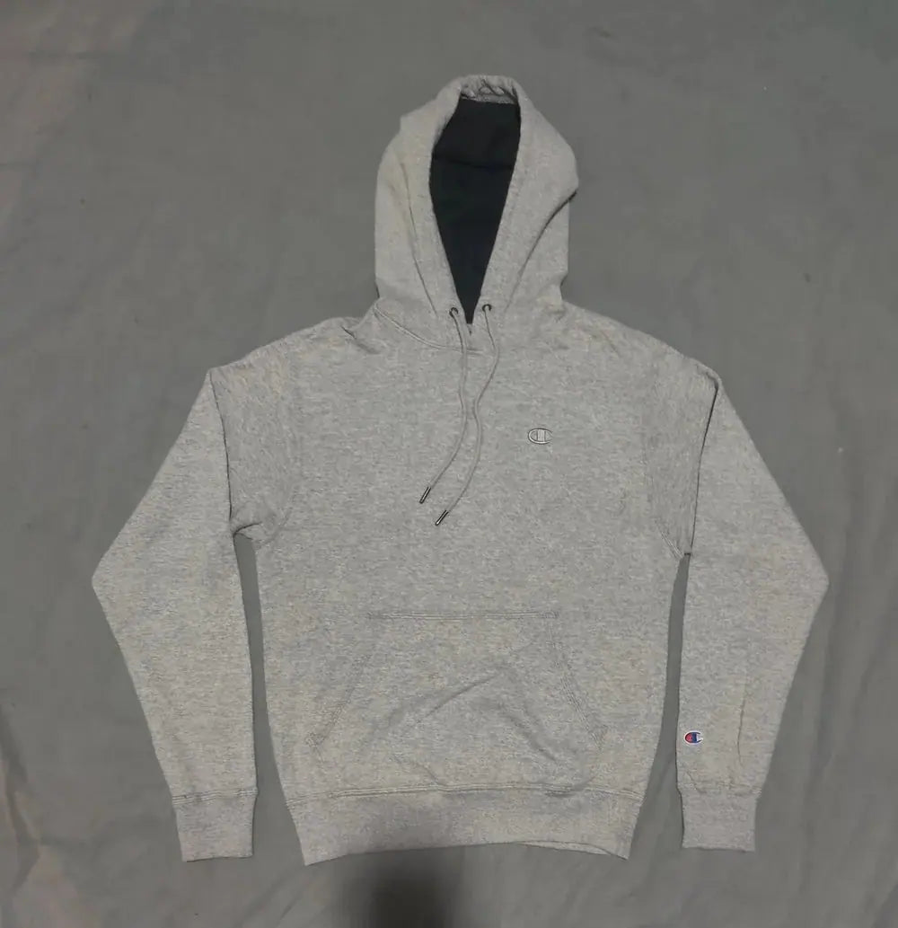Champion Men Cotton Fleece Gray Hoodie S – Preloved Labels (view 2)