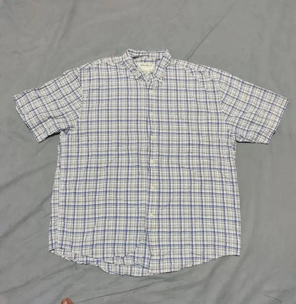 Eddie Bauer Men Cotton Blue Shirt L – Preloved Labels (view 2)