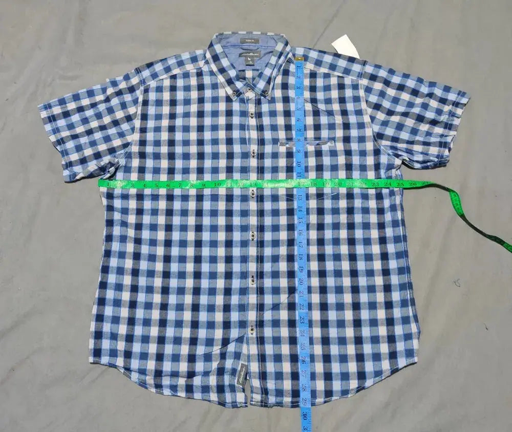 Eddie Bauer Men Cotton Blue Shirt XL – Preloved Labels (view 4)