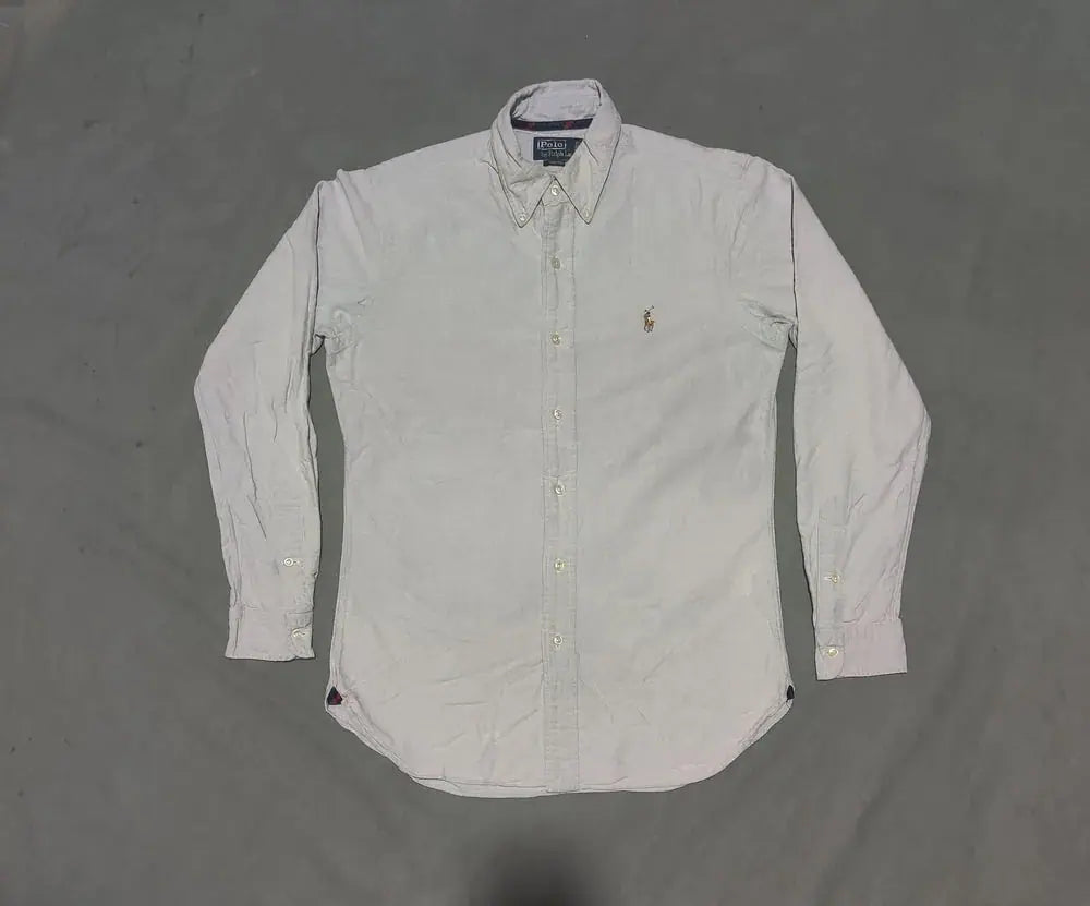 Polo Ralph Lauren Men Cotton Blue Shirt S – Preloved Labels (view 2)