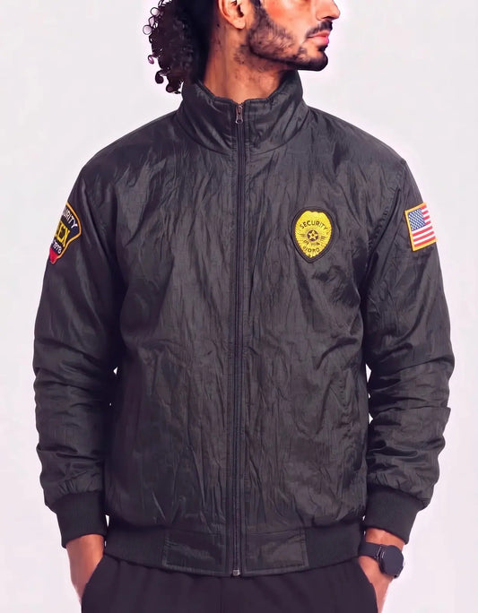 Security Men Black Jacket – Preloved Labels