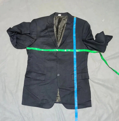 Micro Tech Men Cotton Black Coat M – Preloved Labels (view 4)