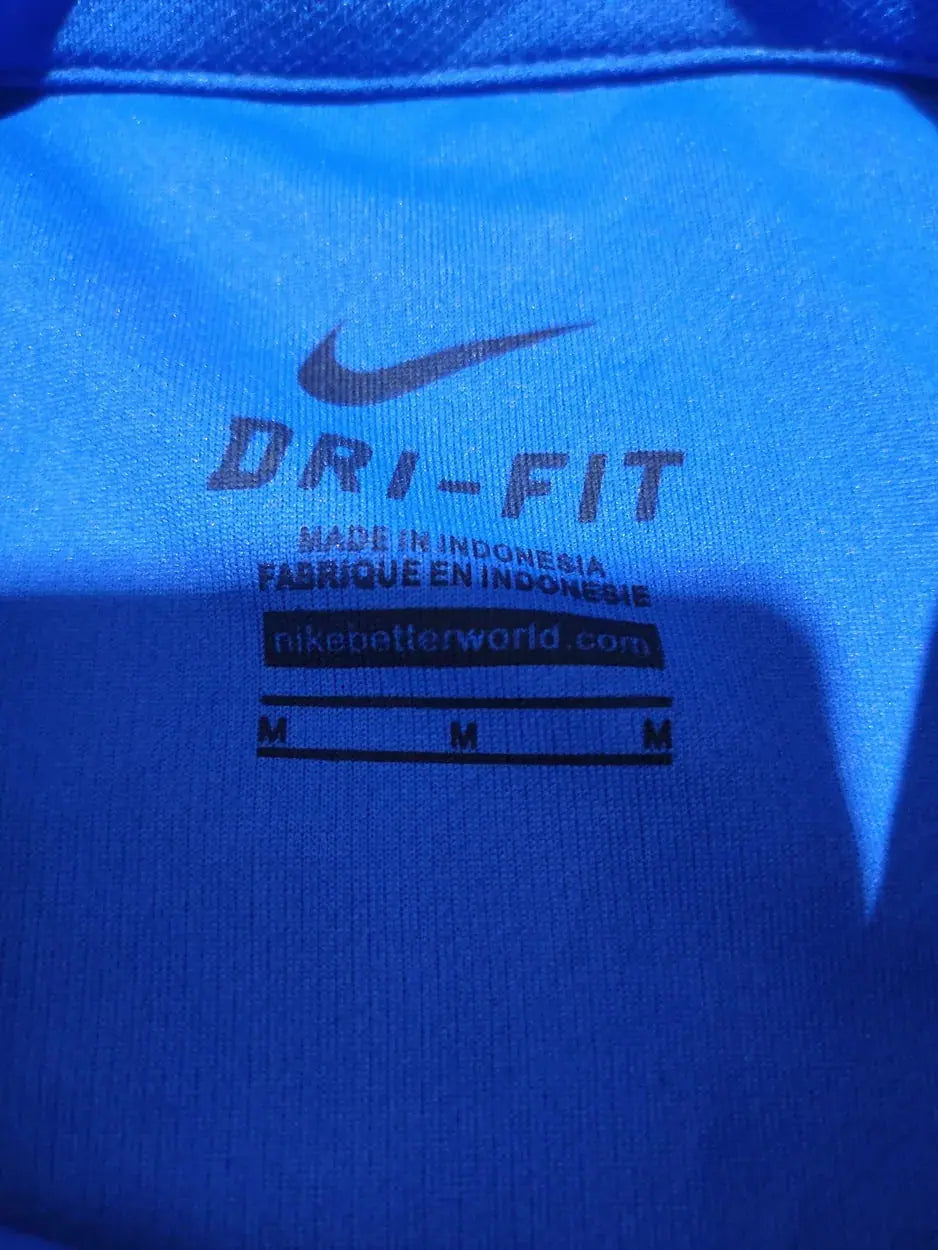 Nike Dri Fit Men Sport Blue Polo T Shirt M – Preloved Labels (view 3)