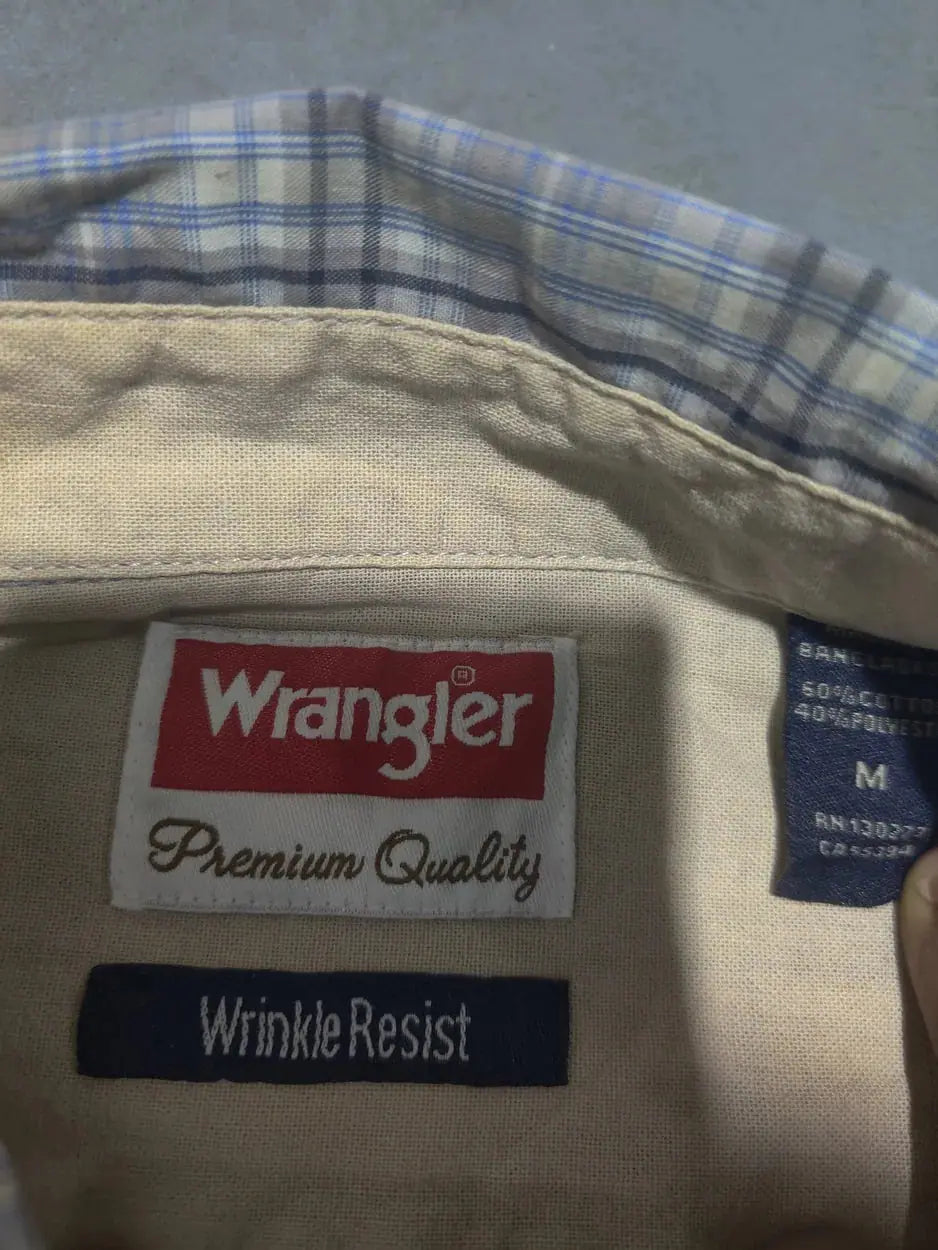 Wrangler Men Cotton Gray Shirt M – Preloved Labels (view 3)