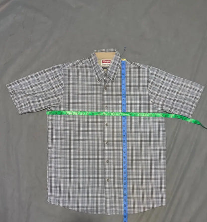 Wrangler Men Cotton Gray Shirt M – Preloved Labels (view 4)