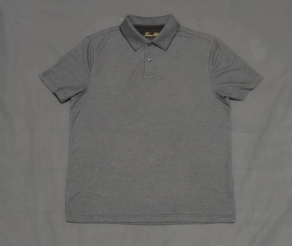 Fasso Elba Men Sport Gray Polo T Shirt M – Preloved Labels (view 2)