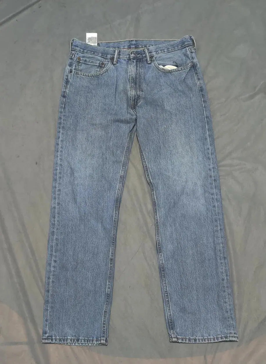 Levi's 505 Men Blue Denim Jeans L – Preloved Labels (view 2)