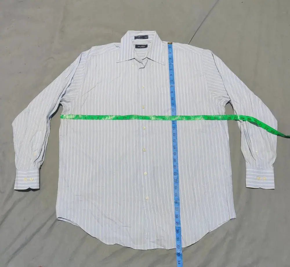 Nautica  Men Cotton Blue Shirt L – Preloved Labels (view 4)