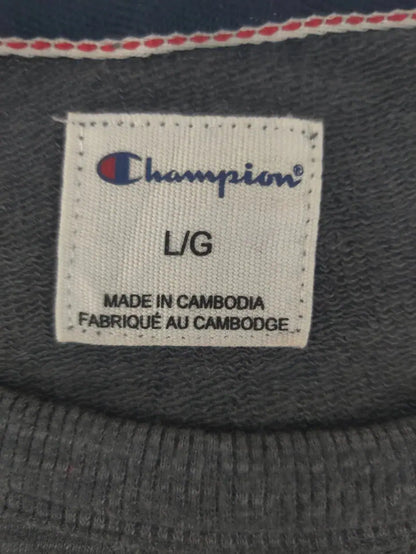 Champion Men Cotton Gray Sweatshirt L – Preloved Labels (view 3)